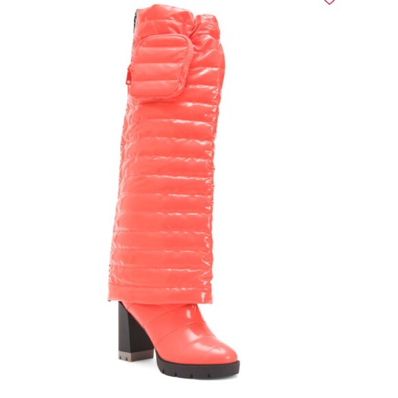 NEW NATURALIZER Crosswalk Booties with  leg warmers in  Poppy Red 1225 6t3 - Picture 11 of 13